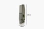 Hanah Home Espejo Ecológico Flotal-E Negro 40x120x2.2cm MDF